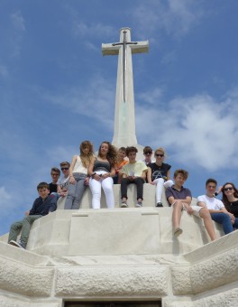 Tyne Cot Memorial on the site of Passchendaele Battle 1917