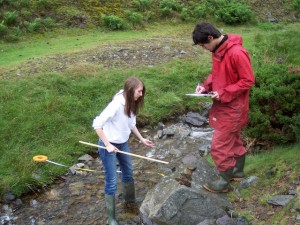 Ellesmere College International Baccalaureate Students visit Carding Mill Valley for Field Day Investigations