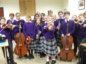 ELLESMERE COLLEGE LOWER SCHOOL CHOIR PERFORM AT LOCAL AGE CONCERN DAY CENTRE