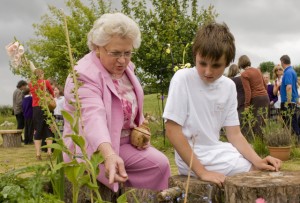 Ellesmere College Wildlife Garden Opened by Margaret Thrower