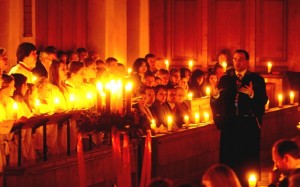 Ellesmere College  Candlelit Carol Services Support Charities