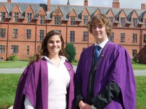 New Head Boy and Girl at Ellesmere College