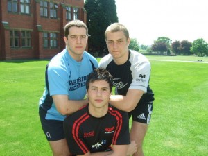 Professional Rugby for 3 Players from Ellesmere College