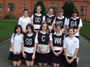 U14 Netball team