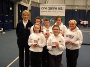 Ellesmere College Under 13 Tennis Team Finalists of British Schools Competition