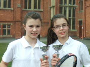 Tennis Twins represent Shropshire