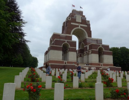 Thiepval Memorial to the 72,195 missing British and South African Men 